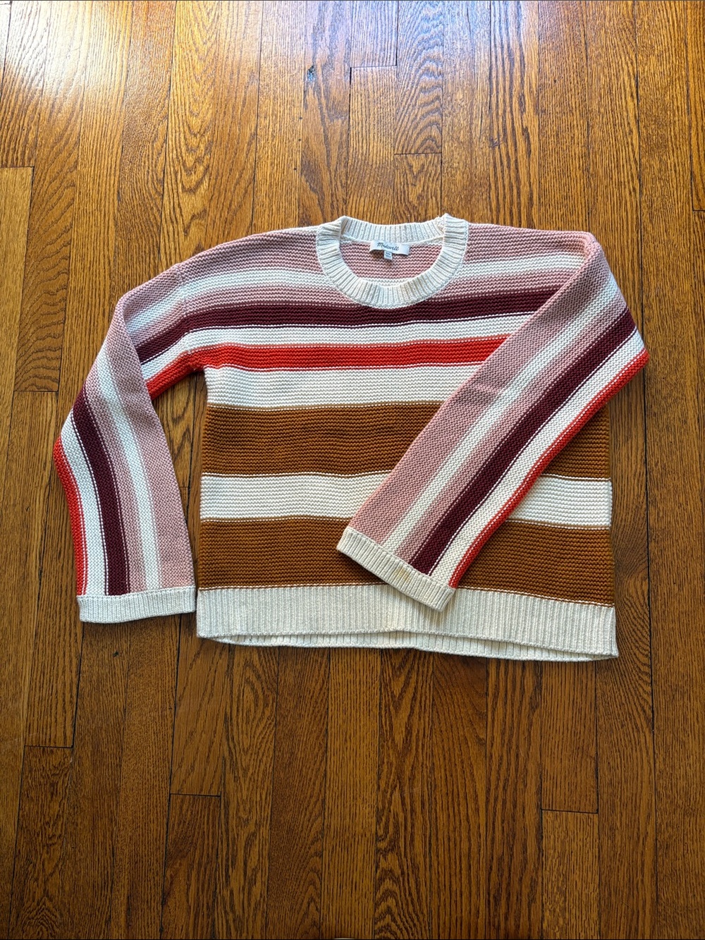 Madewell Striped Cotton Sweater